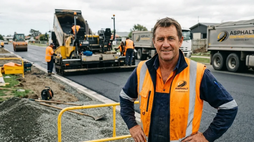 Owner of Asphalt Contractors Hawkes Bay